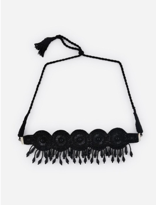 Black Beauty Choker Necklace - Image 2