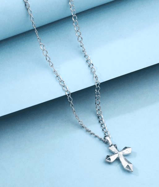 Silver Cross Necklace