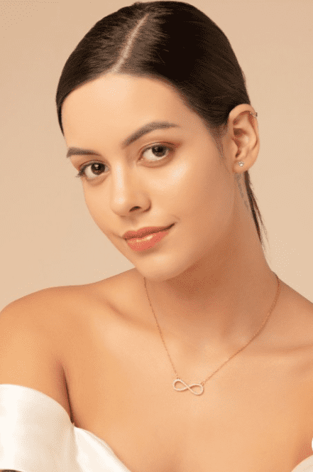 Infinity Crystal Pendant Necklace - Image 2